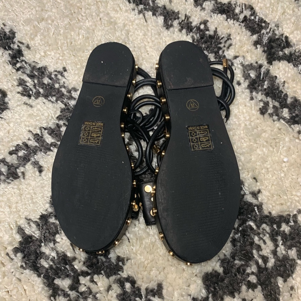Flatform Studded Sandals - Picture 5 of 5